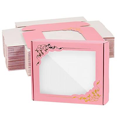  Lmuze Pink Shipping Boxes for Small Business Pack of