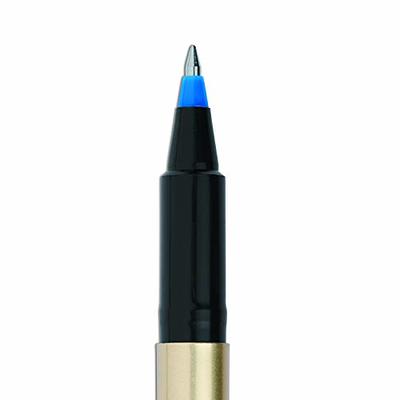 Uniball Onyx Rollerball Stick Pen 12 Pack, 0.7mm Fine Blue Pens