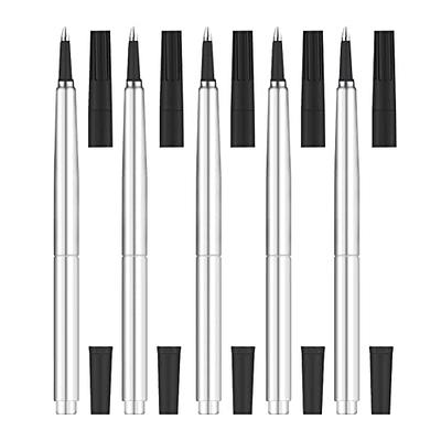 DunBong Quink Ink Rollerball, Compatible with Parker Rollerball Pens, 0.5mm Fine  Point, Black Ink Refill Pack of 5, Replaceable Gel Ink Pen Refills, Smooth  Writing (Black-0.5mm) - Yahoo Shopping