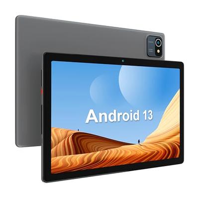 Android 13 Tablet 10 inch Tablets with 8GB RAM 64GB ROM 1TB Expand,  1280x800 IPS Touchscreen, WiFi 6, Dual Camera, 6000mAh Battery, GMS,  Quad-Core