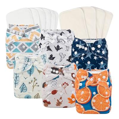 BIG ELEPHANT 6 Pack Toddler Cloth Pocket Diapers, Adjustable Washable  Reusable Diaper Cover for Baby Boys - Yahoo Shopping