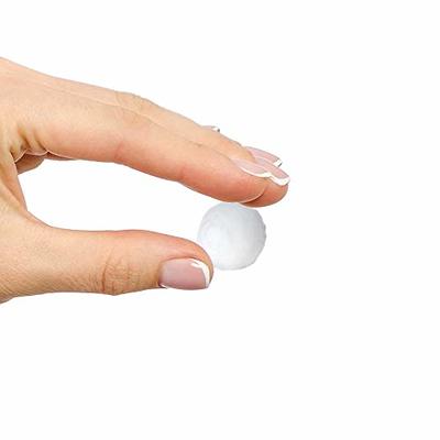 Cotton Balls Large Size for Facial Treatments, Nails and Make-Up Removal,  Applying Tonics & Cleansers, Multi-Purpose Soft Natural Cotton Balls
