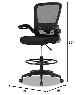 ErGear Office Chairs, Ergonomic Swivel Mesh Desk Chair with Adaptive Lumbar  Support, High Back Computer Chair with Adjustable backrest Height and