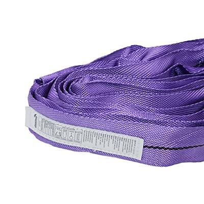 5 Tonne Lifting Strap Double Polyester Webbing Lifting Cargo Sling Strap  Strop Lift Sling Strap Multi-Layer Weaving Lifting Rope Rigging Straps  (Color