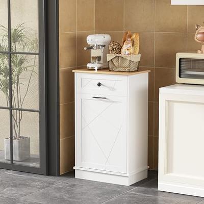 ThyLove Pull Out Trash can Under Cabinet,Open The Cabinet Door Undersink  Organizers and Cupboard Organizers and Storage,Trash Can Not Included. -  Yahoo Shopping