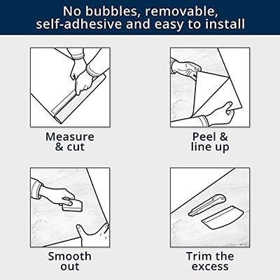 Peel N Stick Ruler Tape, Removable, Press-On