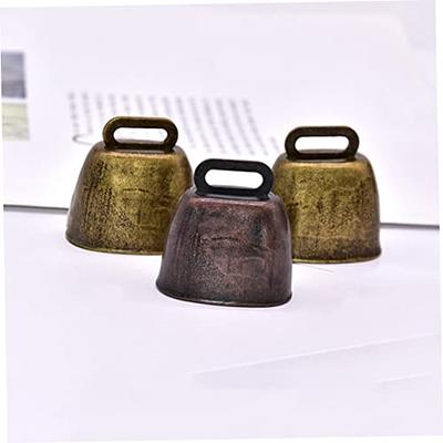 YARNOW 40 Pcs Metal Cow Bell Iron Bell Cowbells Cattle Bells Hand Bell Goat  Bells Christmas