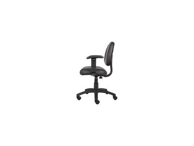 Posture Chair With Adjustable Arms Black - Boss Office Products : Target