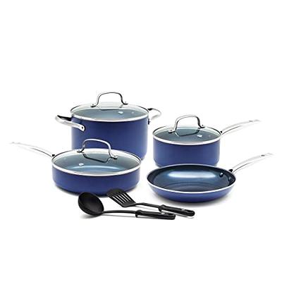 CAROTE 21Pcs Pots and Pans Set, Nonstick Cookware Sets, White Granite  Induction Cookware Non Stick Cooking Set w/Frying Pans & Saucepans(PFOS,  PFOA Free) - Yahoo Shopping