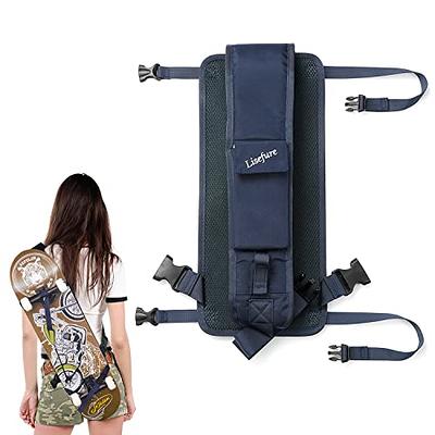 Skateboard Shoulders Carry Strap, Adjustable Longboard Shoulder Carrier  Backpack Belts, Fit For All Skateboards & Snowboards & Skis Carry