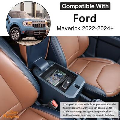 Customized for 2019 2020 2021 2022 2023 Ford Ranger XL XLT Lariat  Accessories Car Center Console Armrest Box Glove Secondary Storage Console  Organizer