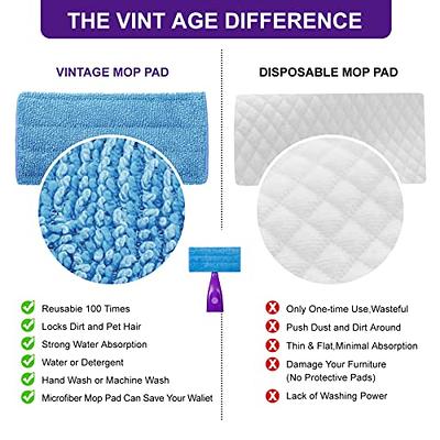 DR DAPPER Reusable Wet Jet Pads Compatible with Swiffer WetJet Mop