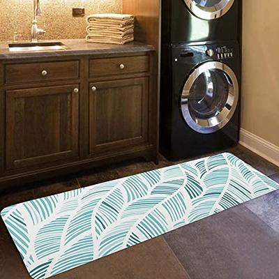 Nautical rug Beach Kitchen Mats for Floor 2 Piece, Beach Mat Anti Fatigue  Floor Mat for Kitchen, Kitchen Floor Mats for in Front of Sink and Kitchen