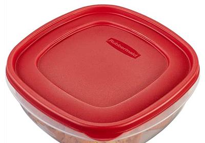 Rubbermaid 5 Cup Food Storage Container with Red Easy Find Lid