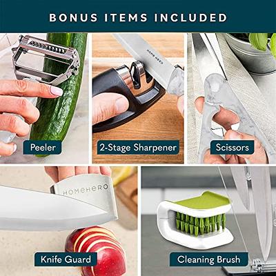 Home Hero Knives Set of 8 - Dishwasher Safe, Brand New NO BOX