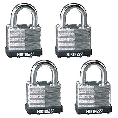 Master Lock 3KALF Outdoor Padlock with Key, 1 Pack,Silver - Combination  Padlocks 