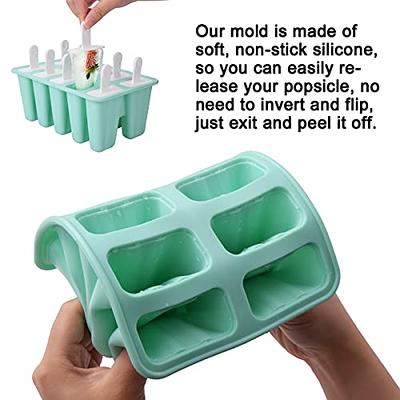 Silicone Popsicle Molds Easy-release Bpa-free Popsicle Maker Molds