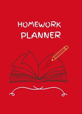 Homework Planner 2023-2024: Simple Homework Organizer Academic Year  2023-2024 To Stay Organized | Undated Daily Assignment Tracker For Students  in