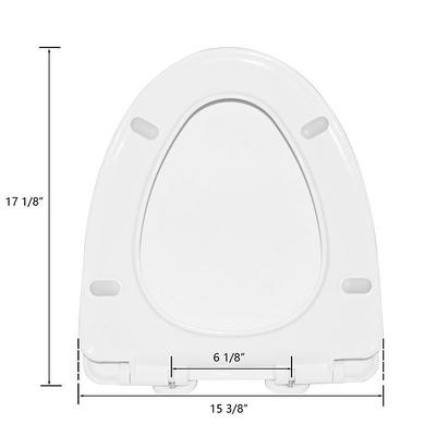 Famard 3-in-1 Raised Toilet Seat with Handles, Handicap Toilet Seat Risers with Soft Back and Padded Seat, Height Adjustable Elevated Toilet Seat for