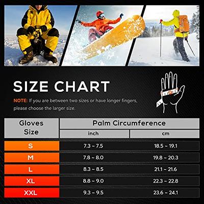 Heated Gloves for Men Women 7.4V Battery 22.2WH Rechargeable Heated Ski  Gloves Touchscreen Waterproof Electric Heated Fishing Gloves for Winter  Outdoor Work Skiing Hiking Camping Raynaud Riding(2XL) - Yahoo Shopping