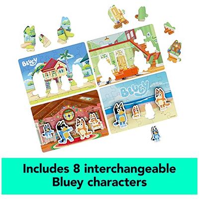 Unique Bluey Party Favor Bags | 16 Pack | Officially Licensed | Goodie Bags  | Birthday Party Supplies, Favors & Decorations | Button