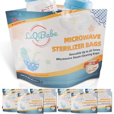 Microwave steriliser bags for efficient sterilising