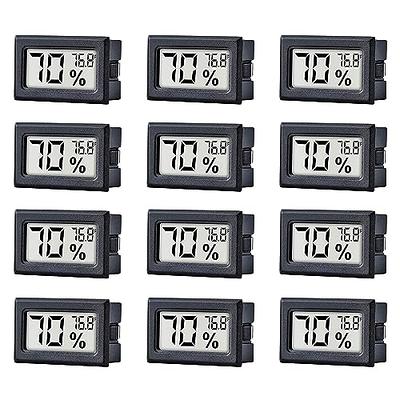 ThermoPro TP49 Mini Hygrometer Weather Station Black White Digital Room  Thermometer Hygrometer Temperature Humidity Monitor