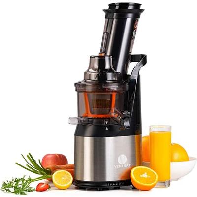 Elite Gourmet EJX600 Compact Small Space Saving Masticating Slow