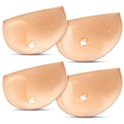 Awpeye Bra Pads Inserts 6 Pairs, Bra Cups Inserts, Removable Breast  Enhancers Inserts for Women (Beige)