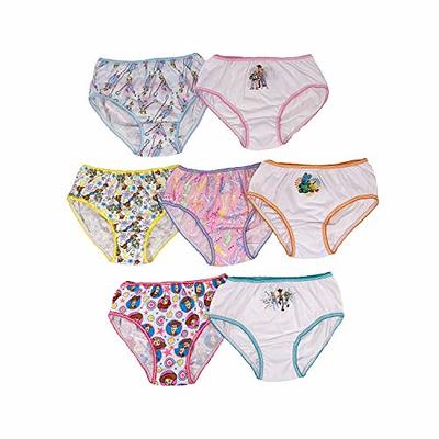 Disney Girls 7-Pack Underwear Panties, Incredibles Toddler, 4t