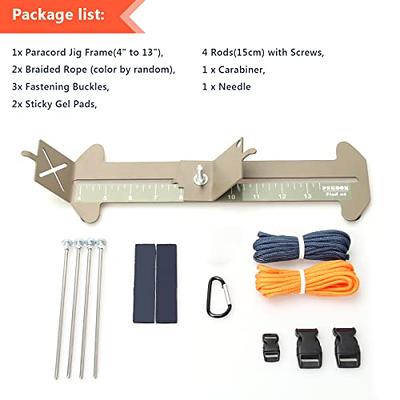 Catcan 2 in 1 Paracord Jig, Paracord Bracelet and Paracord Jig