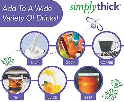 SimplyThick EasyMix | 92 Servings | Gel Thickener for those with Dysphagia  & Swallowing Disorders | Won't Alter The Taste of Liquid | Easy to Prepare