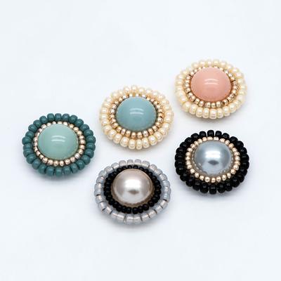 Pearl Buttons - 21 mm - 4 pcs