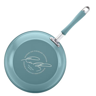 Rachael Ray Create Delicious Hard Anodized Aluminum Nonstick Cookware Set, 11  Piece, Light Blue Handles - Yahoo Shopping