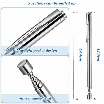 4 Pieces Pick Up Tool Piercing Ball Frabber Tool Magnetic