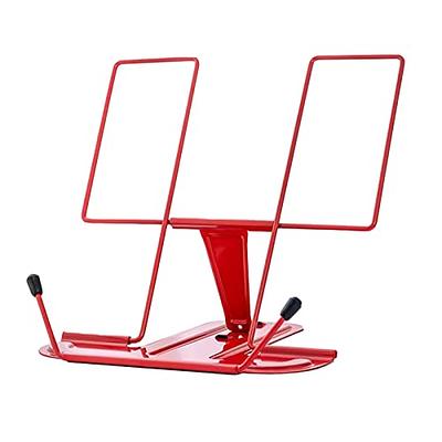 Book Stand for Reading, 2 Pack Portable Book Holder Stands for