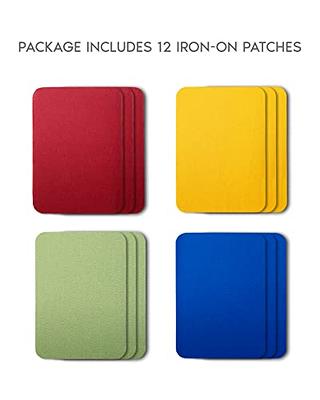 Iron-On Patches 5X5 2/Pkg-Black