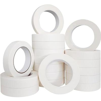 Painters Tape Adhesive Painting Tape 0.31 Inches x 21.87 Yards White 6 Pcs  - 0.8cm x 20m - Yahoo Shopping