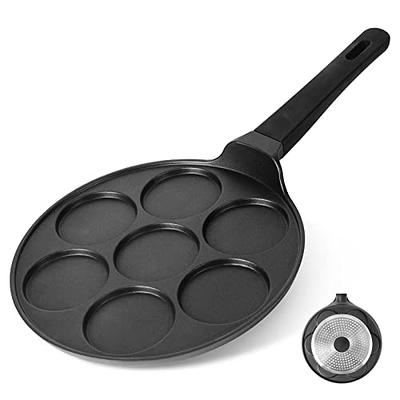 Mini Frying Pan Nonstick Stainless Steel Cookware Frying Pan Egg Omelette Pan  Pancake Maker Mini Egg