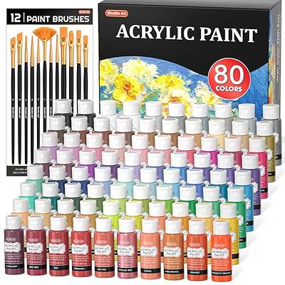 Artkey Gouache Paint Set - 24 Colors 50g/1.8 oz Jelly Gouache Paint in a  Carrying Case - Non Toxic Gouache Watercolor Paint for Artists Beginners  Students Painting on Canvases Watercolor Paper - Yahoo Shopping