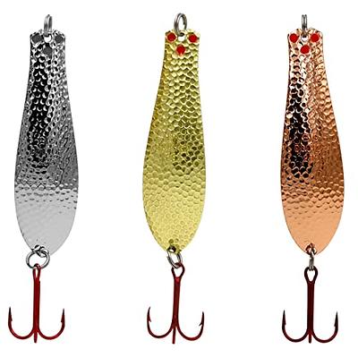 Doctor Spoons Trolling Series 3 Pack - Saltwater & Freshwater Fishing -  Also For Jigging - Great For Walleye, Salmon, Trout, Bass, Pike, Striper  Rainbow & More - Premium Eagle Claw Hooks - Yellow Bird - Yahoo Shopping