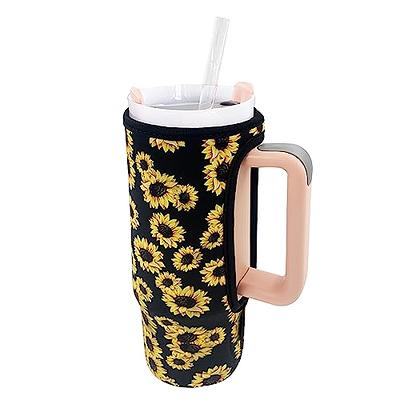 Neoprene Insulator Sleeve for Stanley Quencher 30 oz Tumbler with Handle,  Reusable Protective Water Bottle Sleeve Cover Compatible with Stanley 30 oz,Stanley  Cup Accessories (Chrysanthemum) - Yahoo Shopping