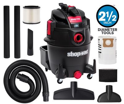 Shop VAC Wet/Dry Vacuum 12 Gallon 5.5 Peak HP SVX2 Stainless Steel