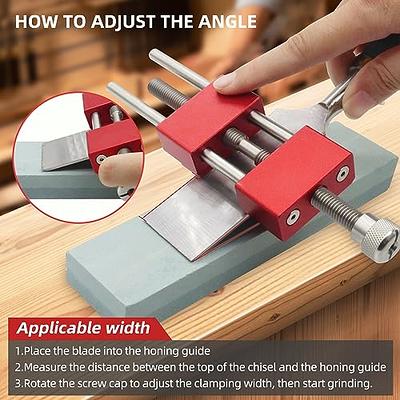 HFM Guide for Chisels and Planes with Two rollers Chisel Sharpening Jig  Fits Chisels or Planer Blades 0” to 3.35” Wood Chisel Sharpening Kit (1  pcs) - Yahoo Shopping