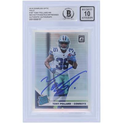 Leighton Vander Esch Dallas Cowboys Autographed 2018 Panini