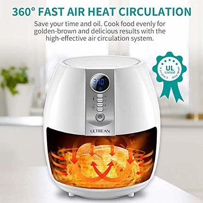 4.2 Qt Air Fryer Oven Cooker With Temperature And Time Control