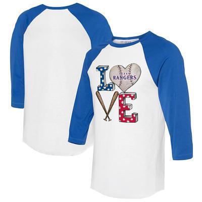 Infant Tiny Turnip White Texas Rangers Baseball Love T-Shirt - Yahoo  Shopping