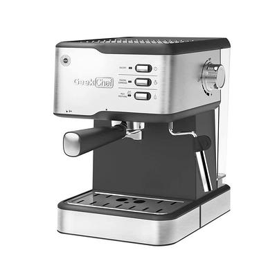 Geek Chef Espresso Machine, 20 Bar Espresso Maker with Milk Frother Steam  Wand, Compact Coffee Machine with for Cappuccino,Latte, ESE PODS Filters,  Fast Heating, Stainless Steel - Yahoo Shopping