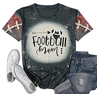 Football Shirts for Women Football Mom Game Day Shirt Women T