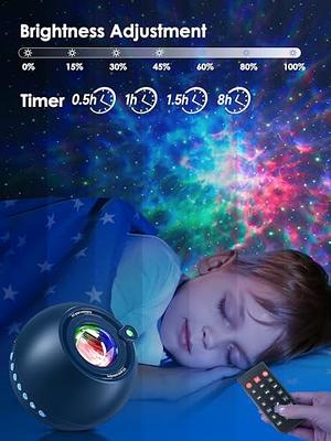 Star Projector Galaxy Light - Galaxy Projector Night Light Projector,  Starry Night Light Projector for Kids, in Bluetooth/Music Speaker/Timer,  Ideal